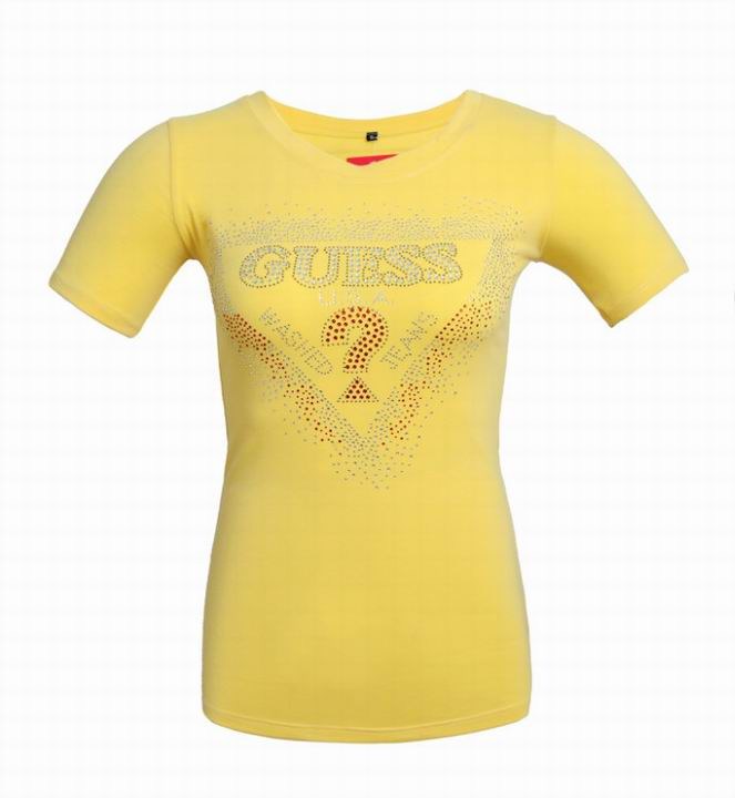 Guess short round collar T woman S-XL-011